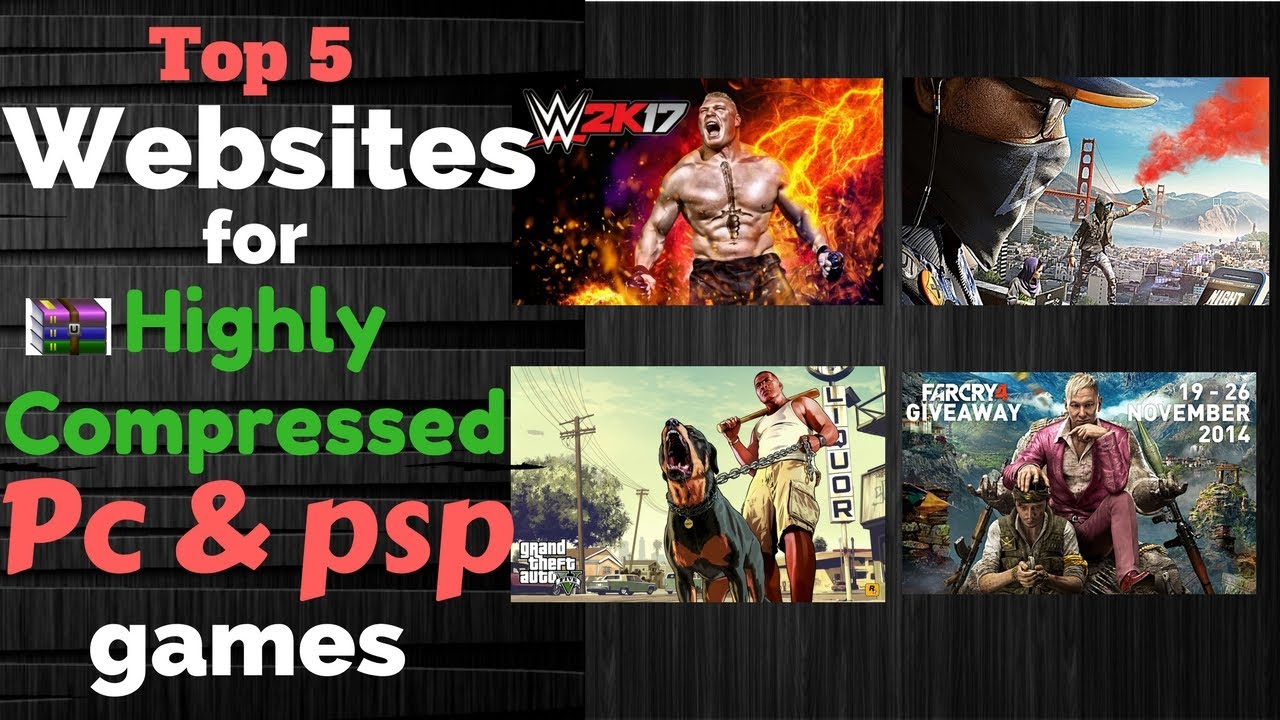 highly compressed games for pc